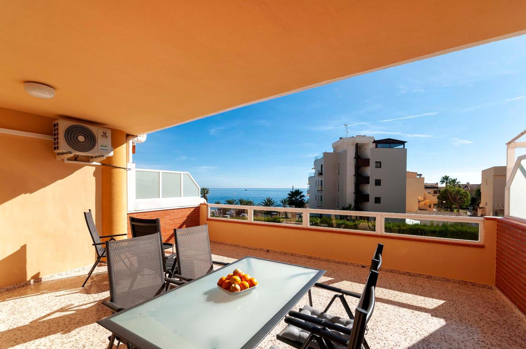Primera Linea, Gran Terraza, Maravillosas Vistas, Alto Standing Villajoyosa Kültér fotó
