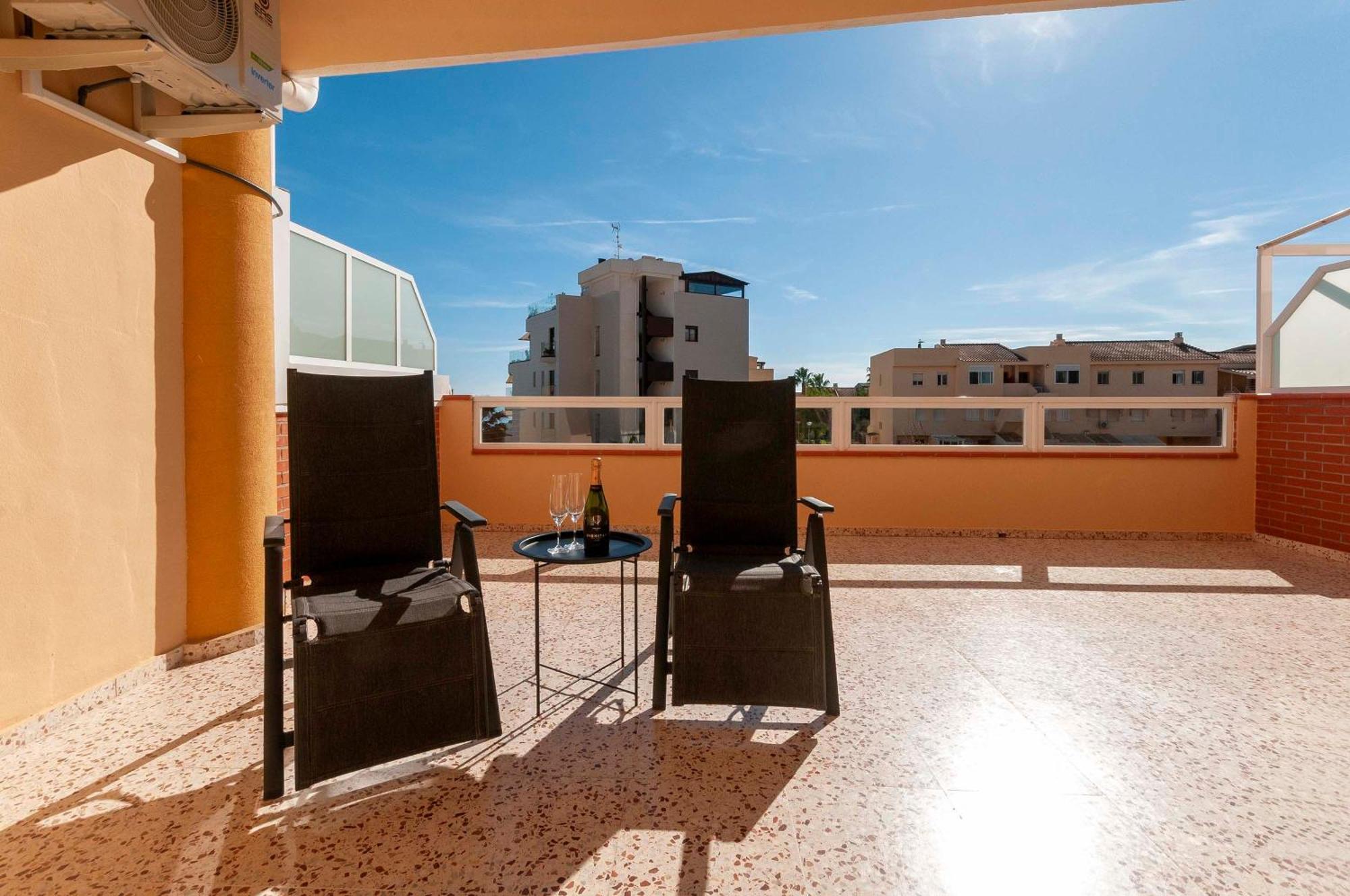 Primera Linea, Gran Terraza, Maravillosas Vistas, Alto Standing Villajoyosa Kültér fotó